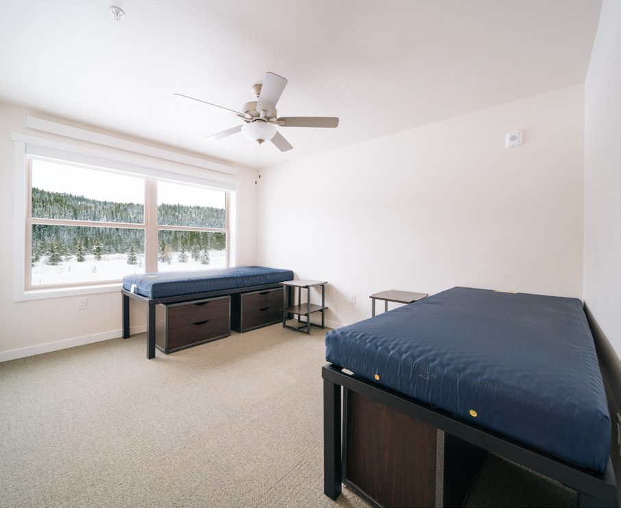 Furnished bedroom